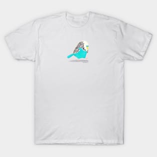 Blue Budgerigar Baby T-Shirt